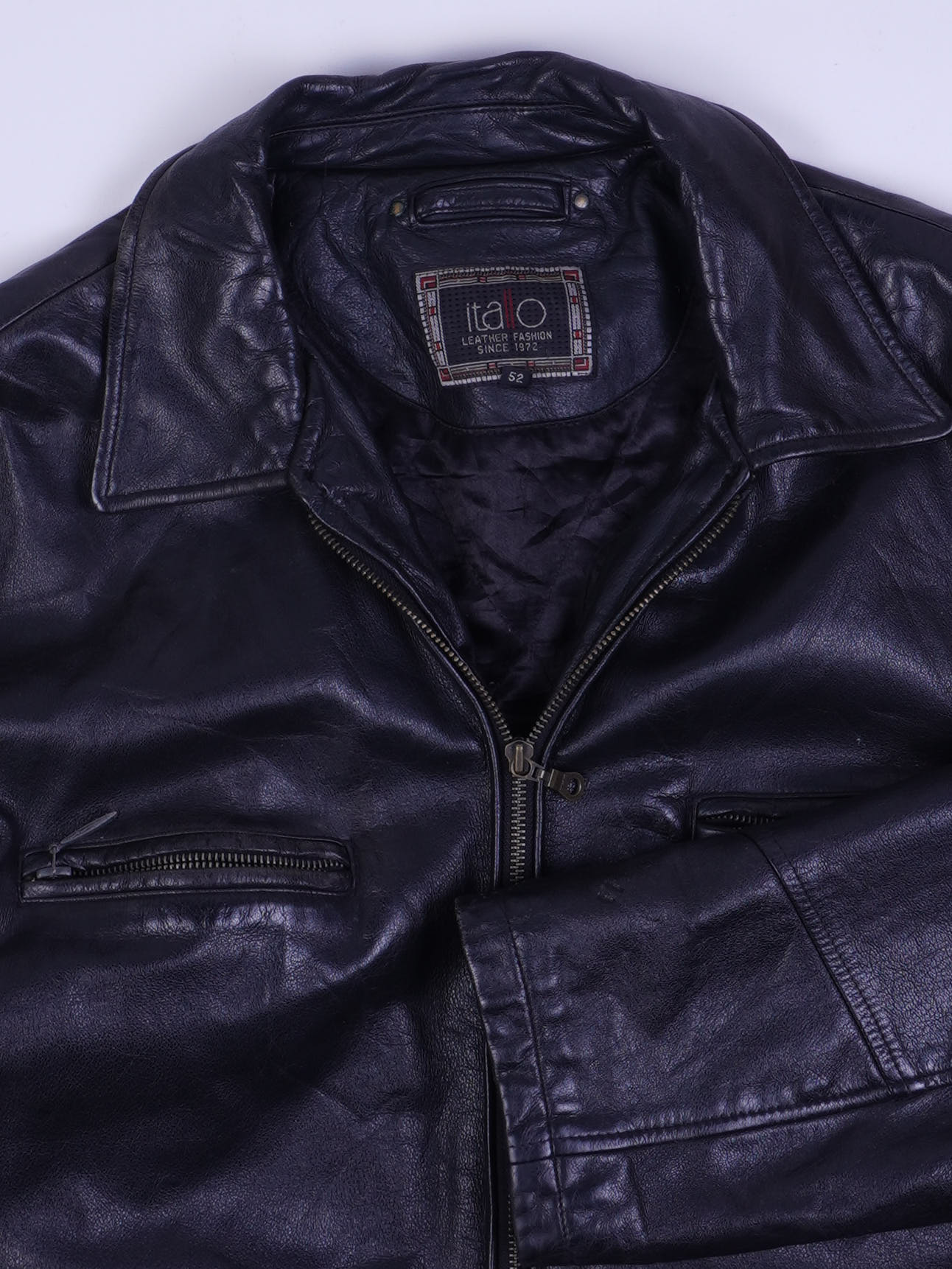 Vintage Lederjacke (XL)