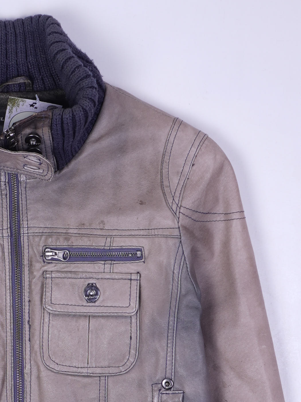 Vintage Lederjacke (S)