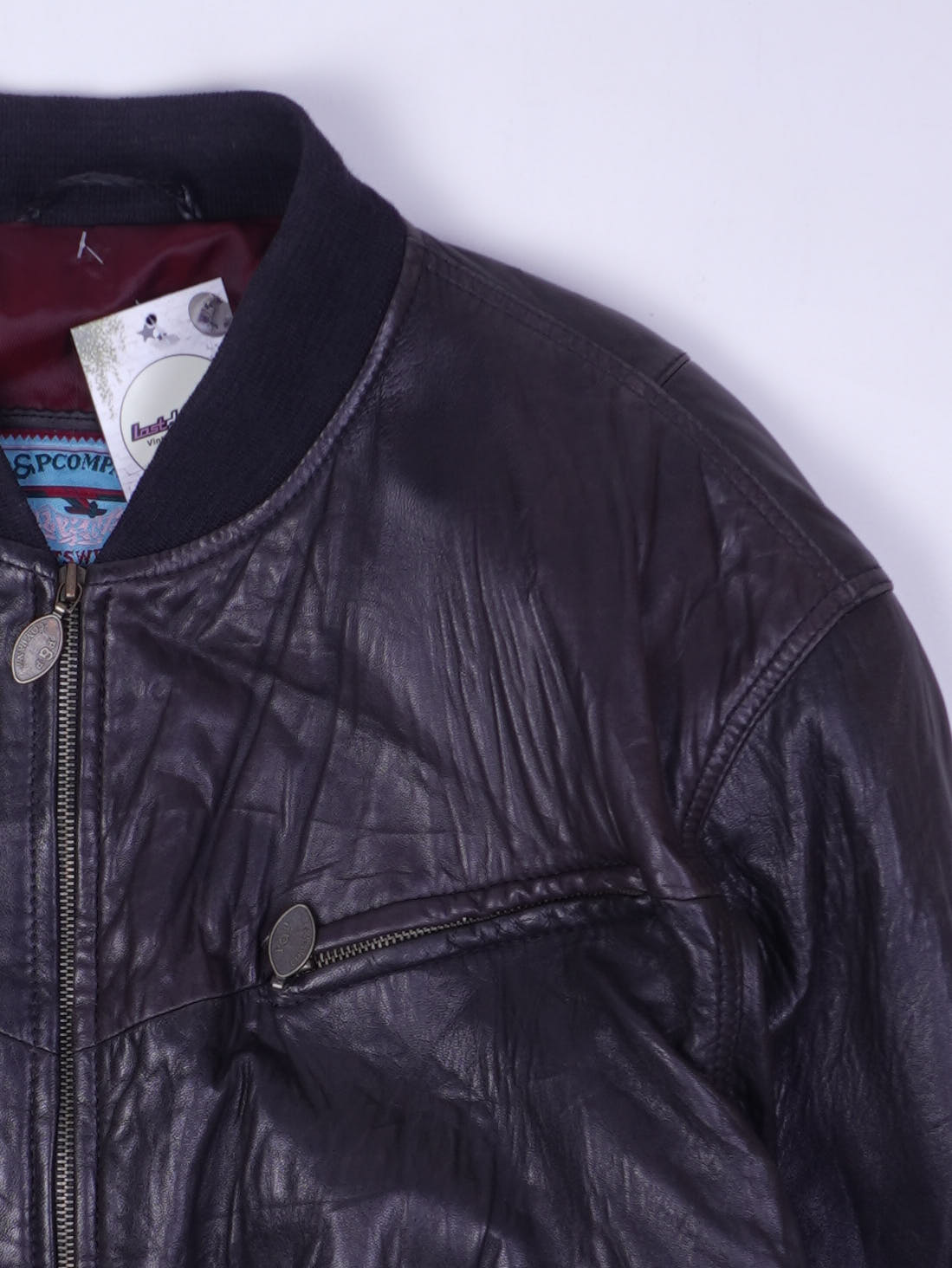Vintage Lederjacke (M)