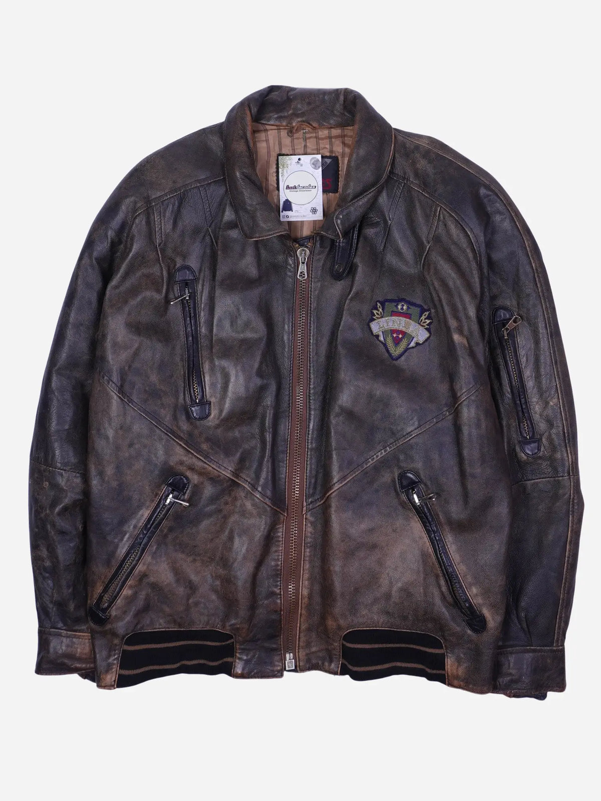 Vintage Lederjacke (M)