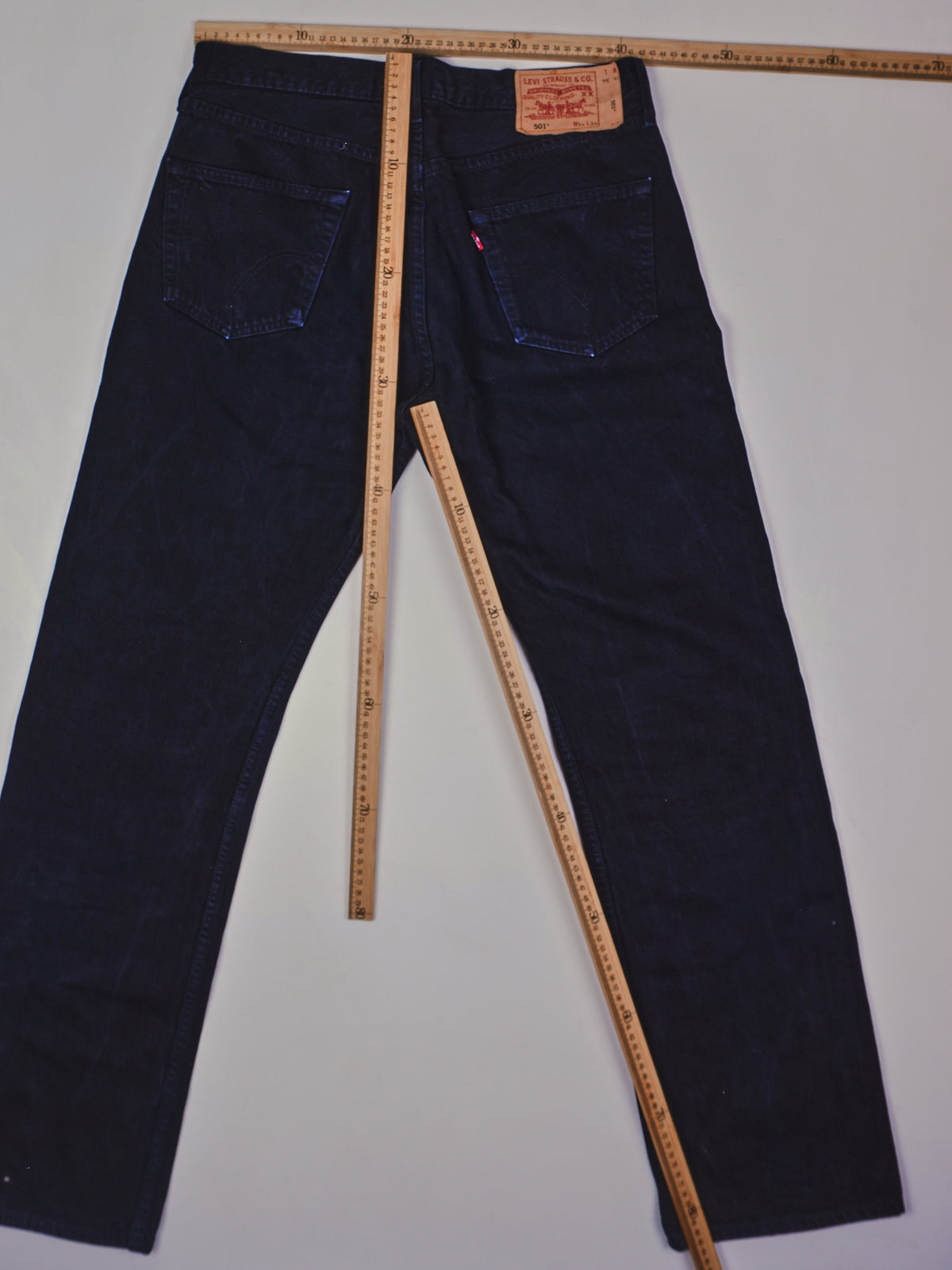 Levis 501 Straight Leg Jeans (W34)
