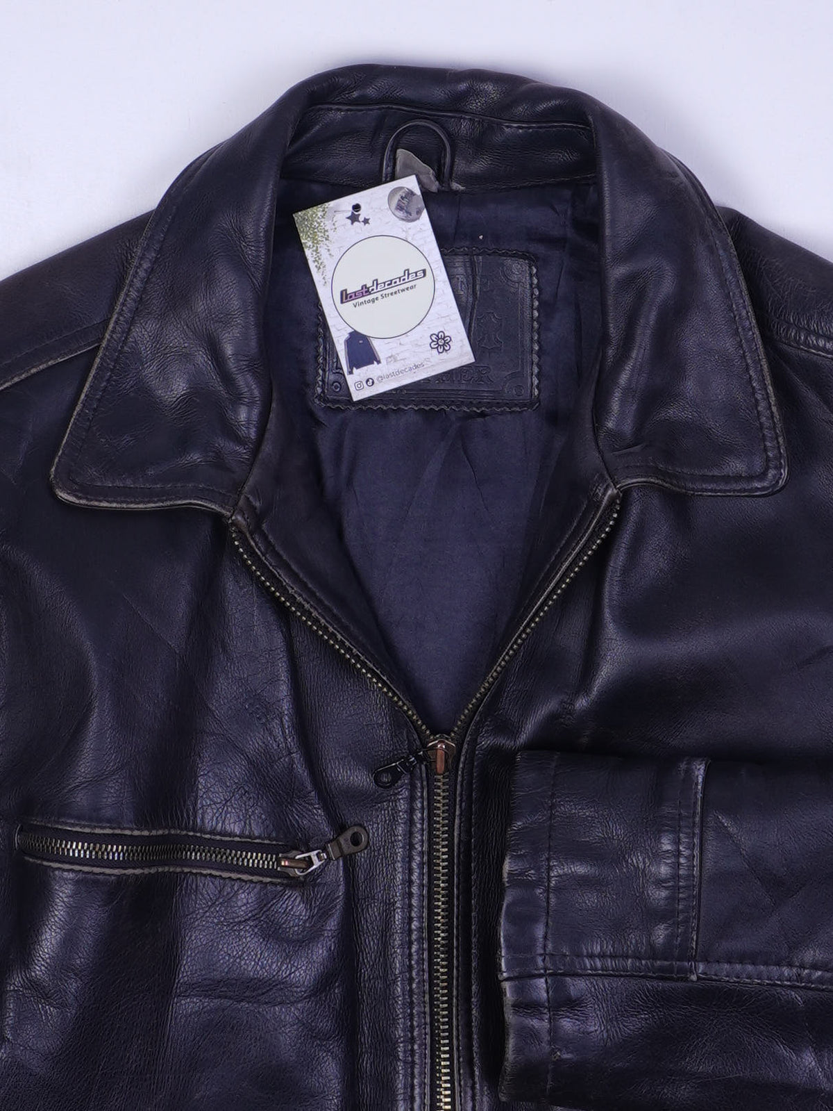 Vintage Lederjacke (L)