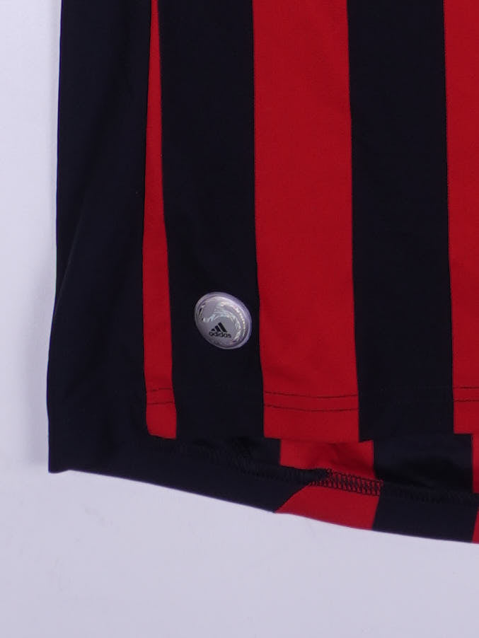 Adidas Ac Mailand Gilberto 30 2007/08 Heim Trikot (L)