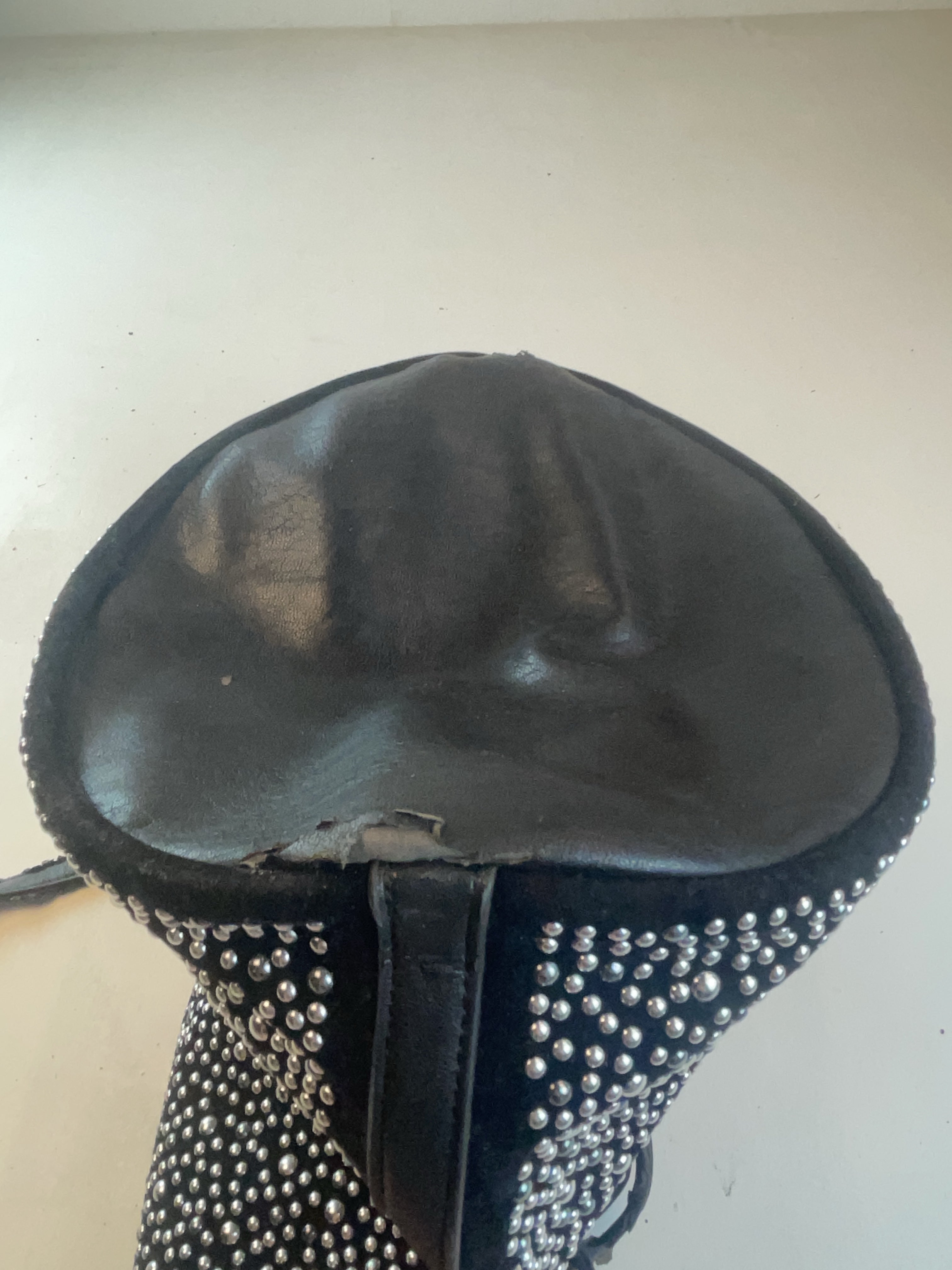 Nieten Beutel Tasche Schwarz Y2k
