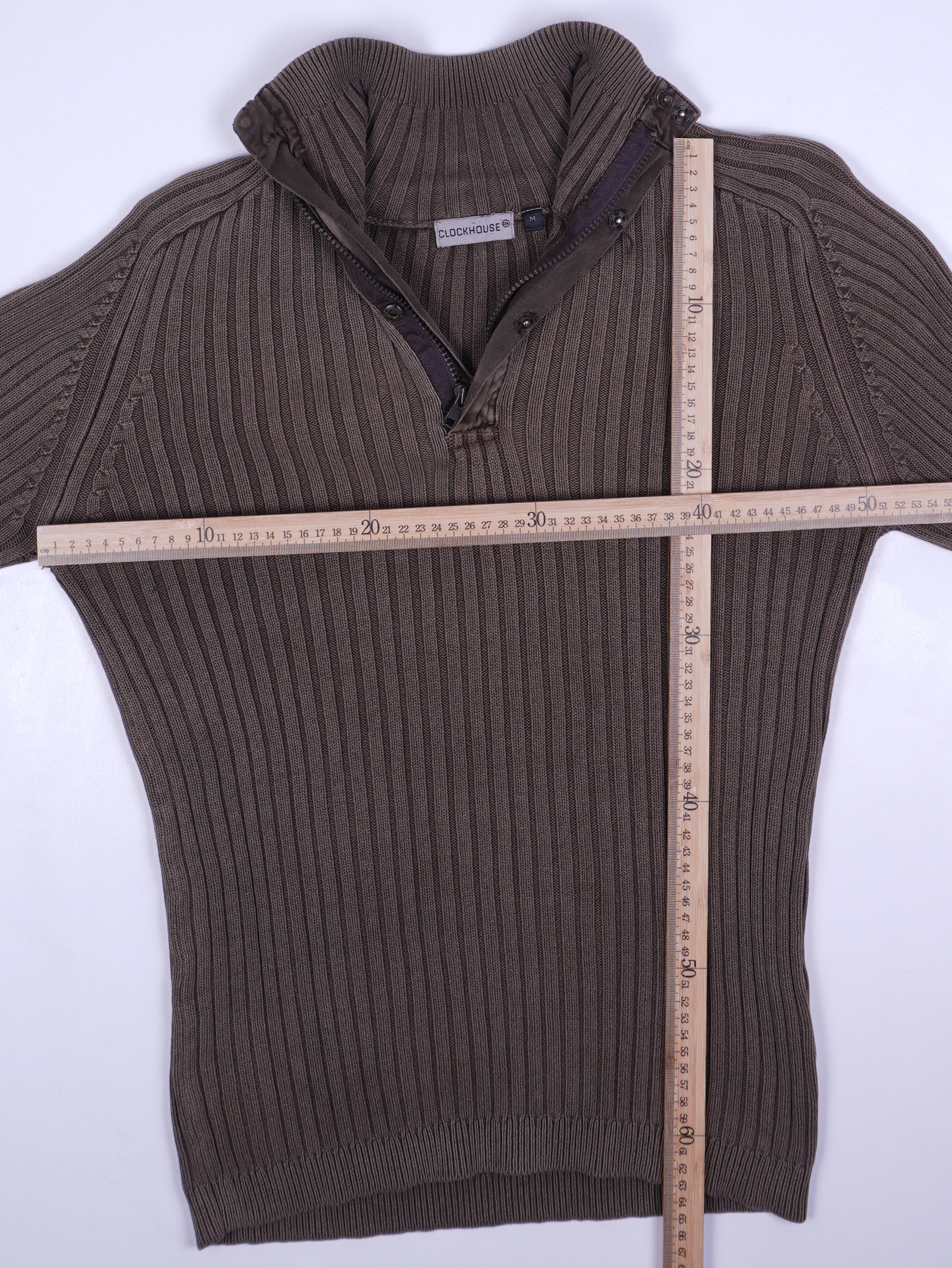 Vintage Halfzip Sweater (S)