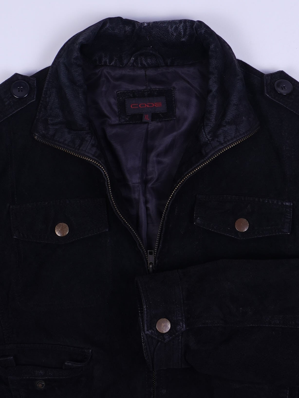 Vintage Lederjacke (M)