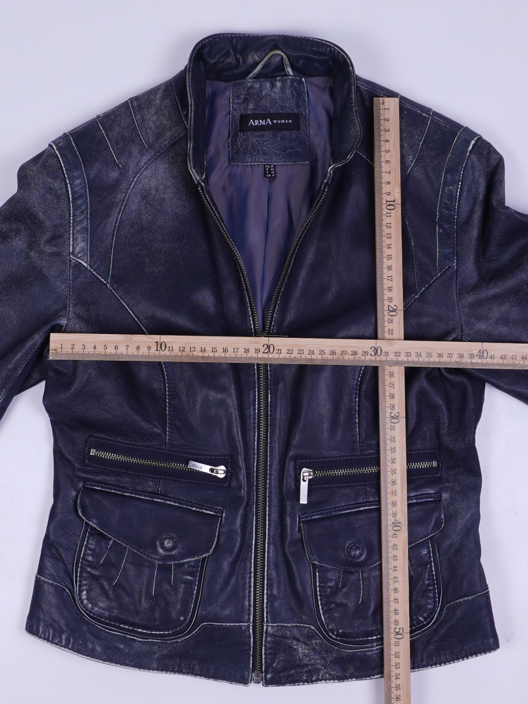 Vintage Lederjacke (S)