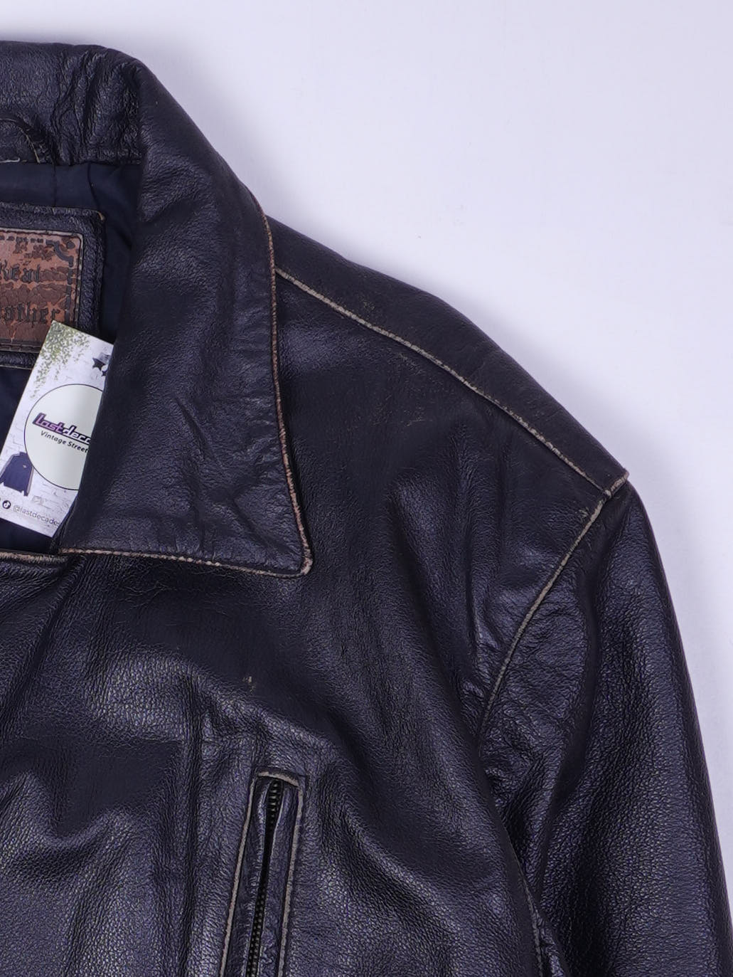 Vintage Lederjacke (L)