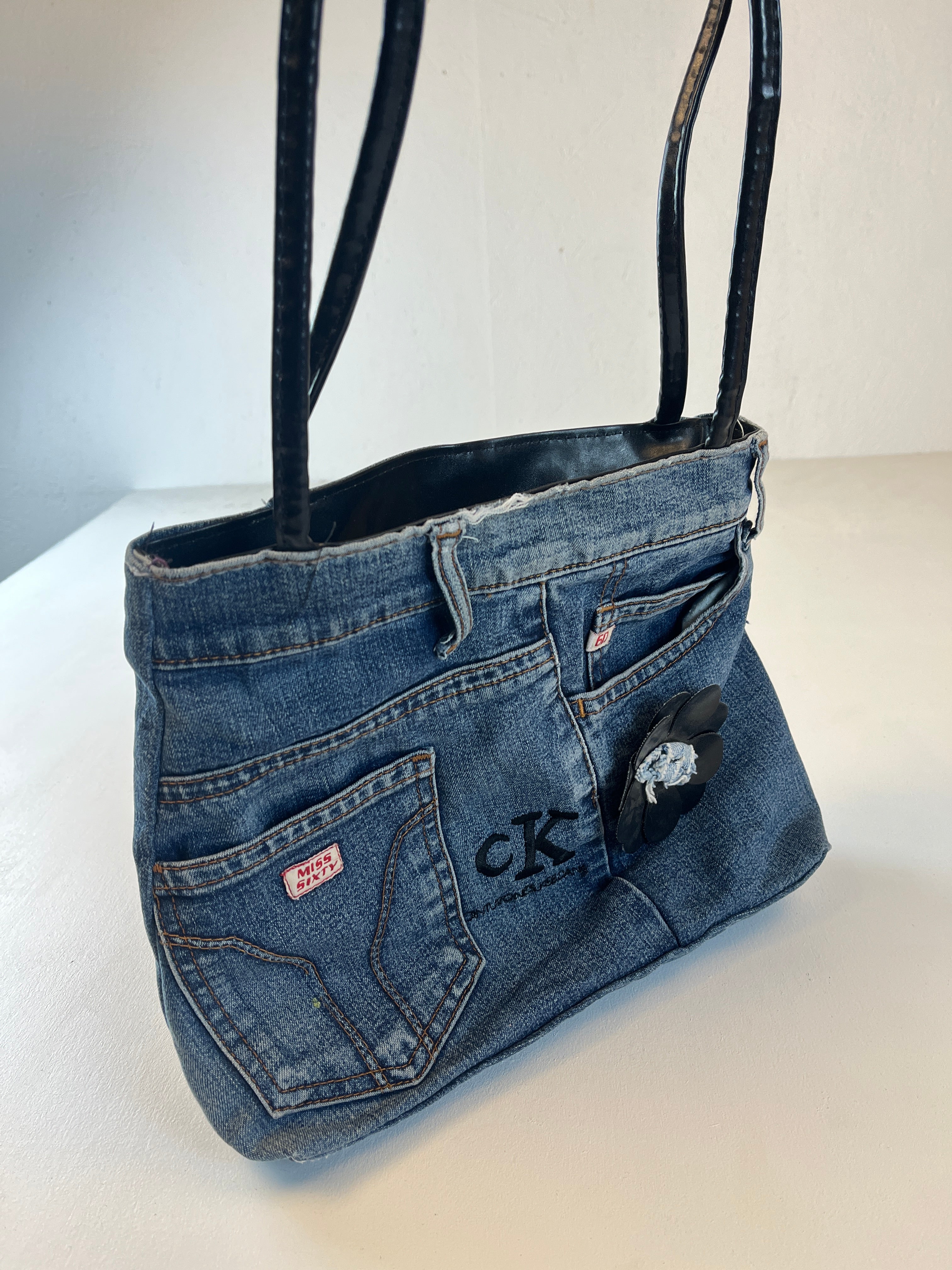 Miss Sixty Reworked Tasche Blau