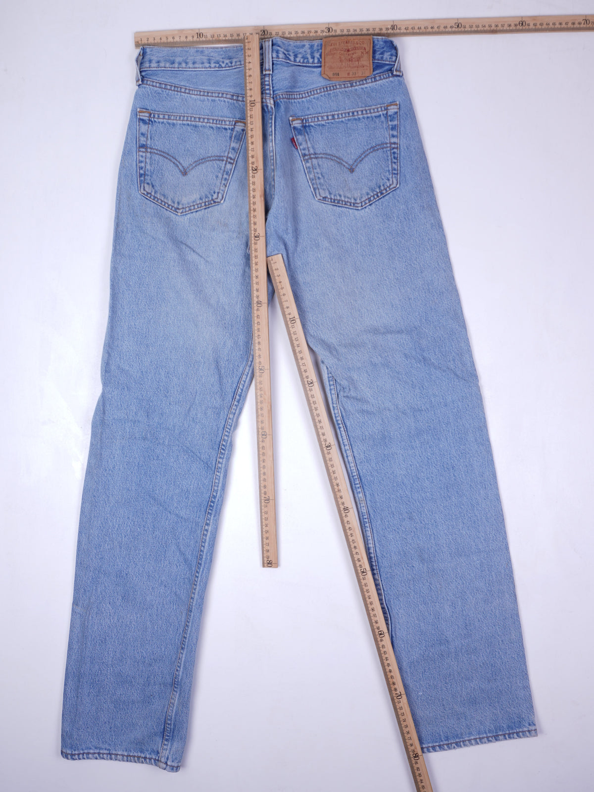 Levis 501 Straight Leg Jeans (W33)