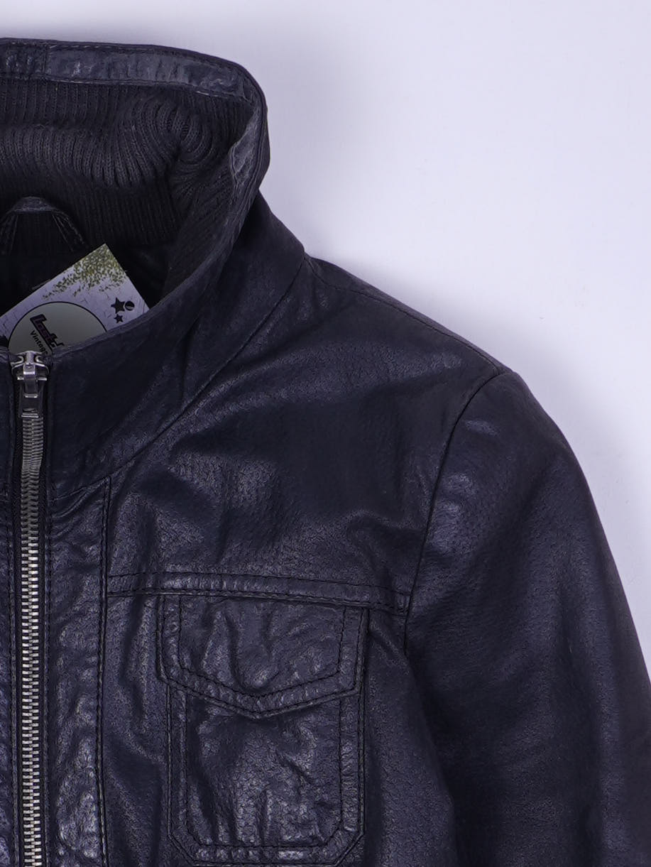 Vintage Lederjacke (S)