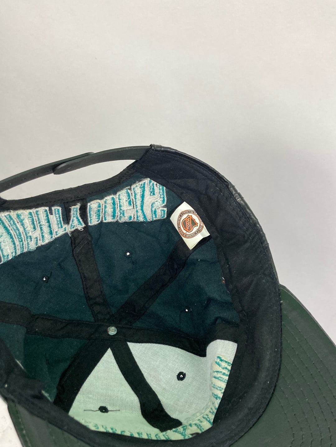 Mighty Ducks NHL Leder Cap