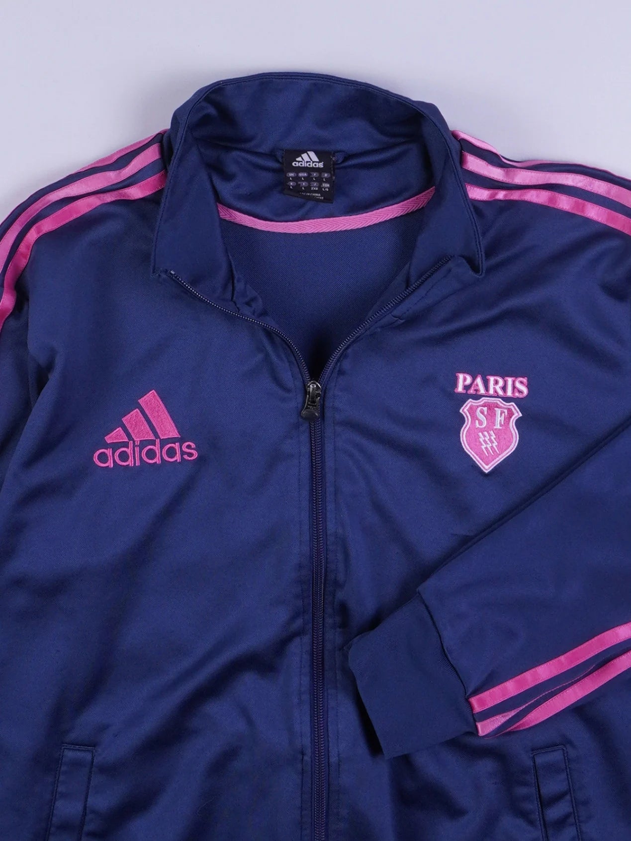 Adidas Stade Français Paris Trainingsjacke (L)