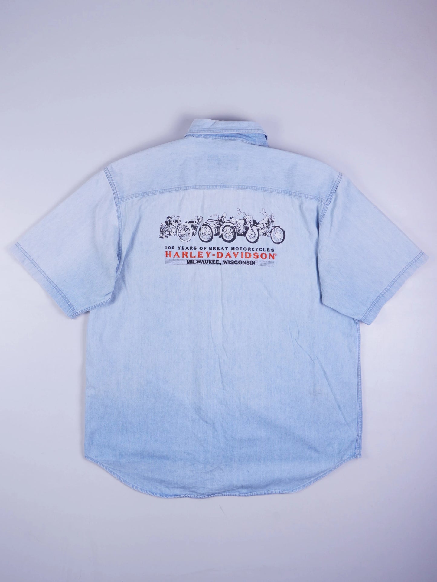 Harley Davidson Kurzarmhemd (L)