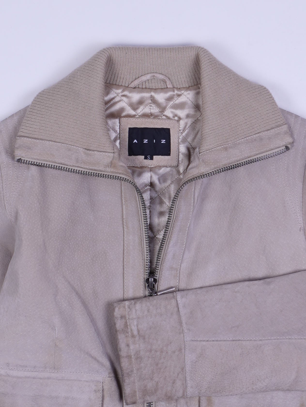 Vintage Lederjacke (S)