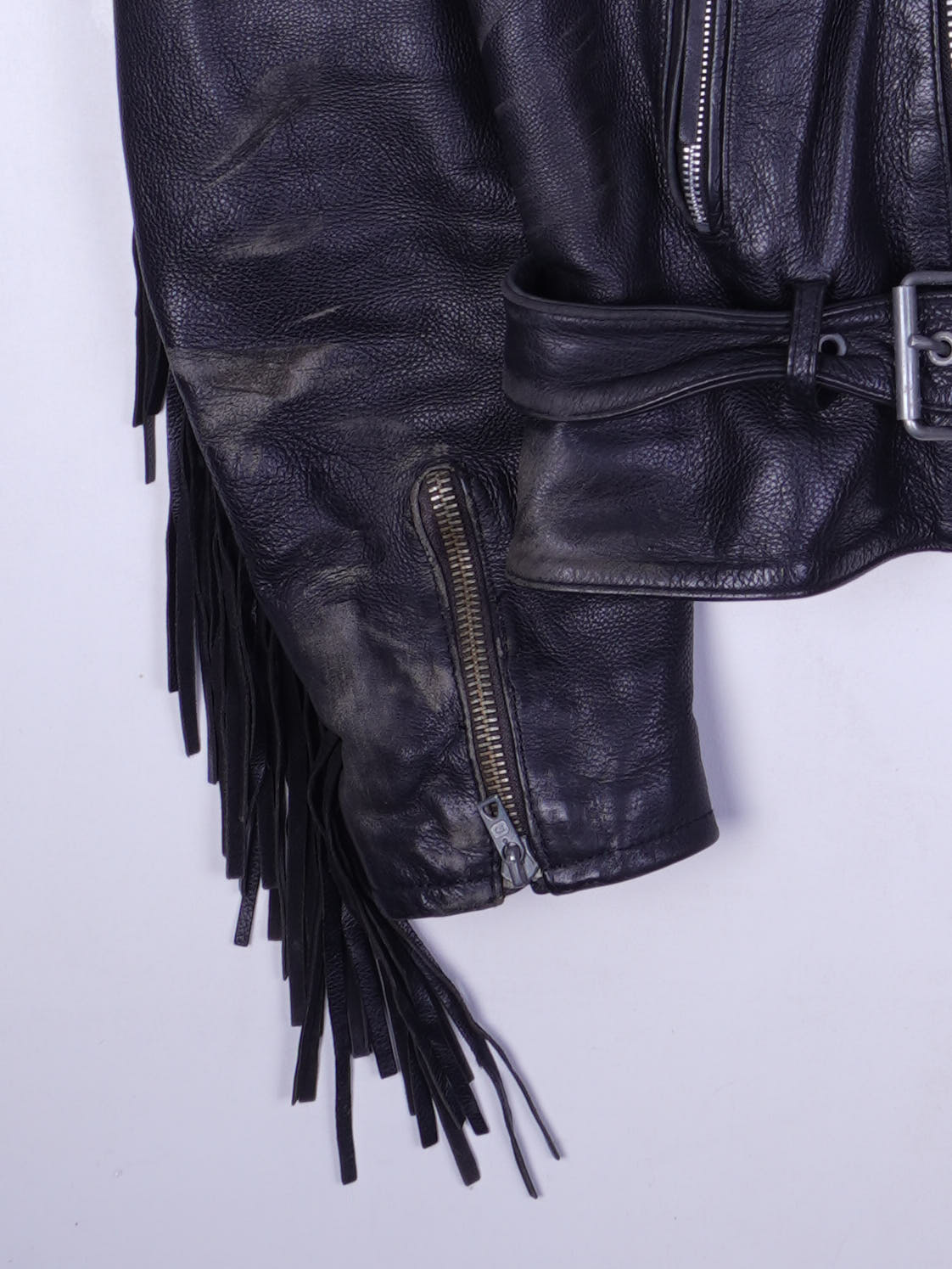 Vintage Lederjacke (M)