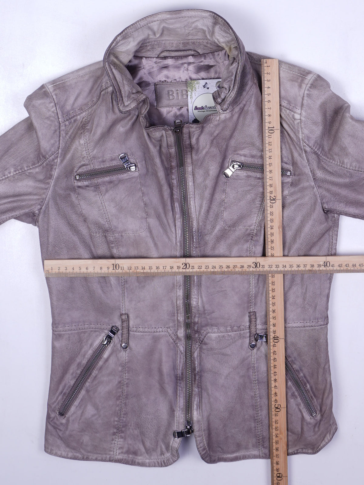 Vintage Lederjacke (S)