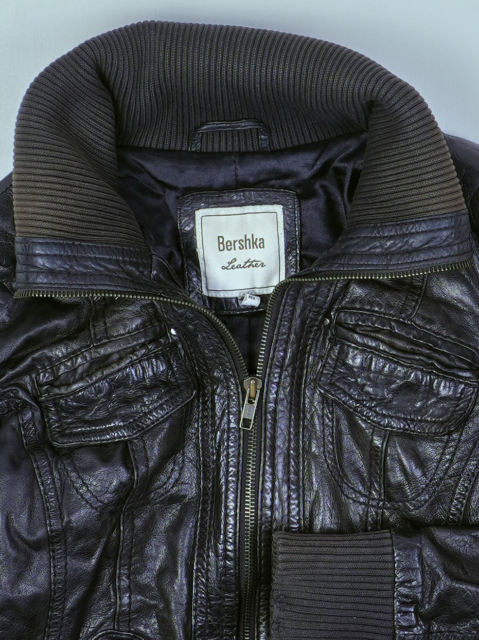 Vintage Lederjacke (XS)