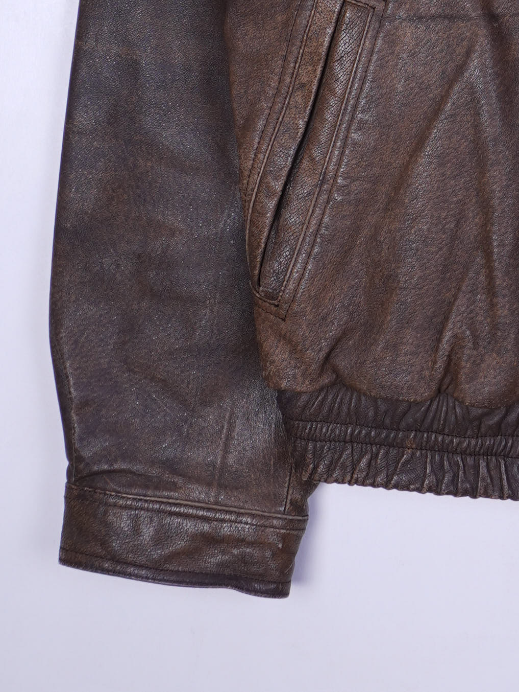 Vintage Lederjacke (L)