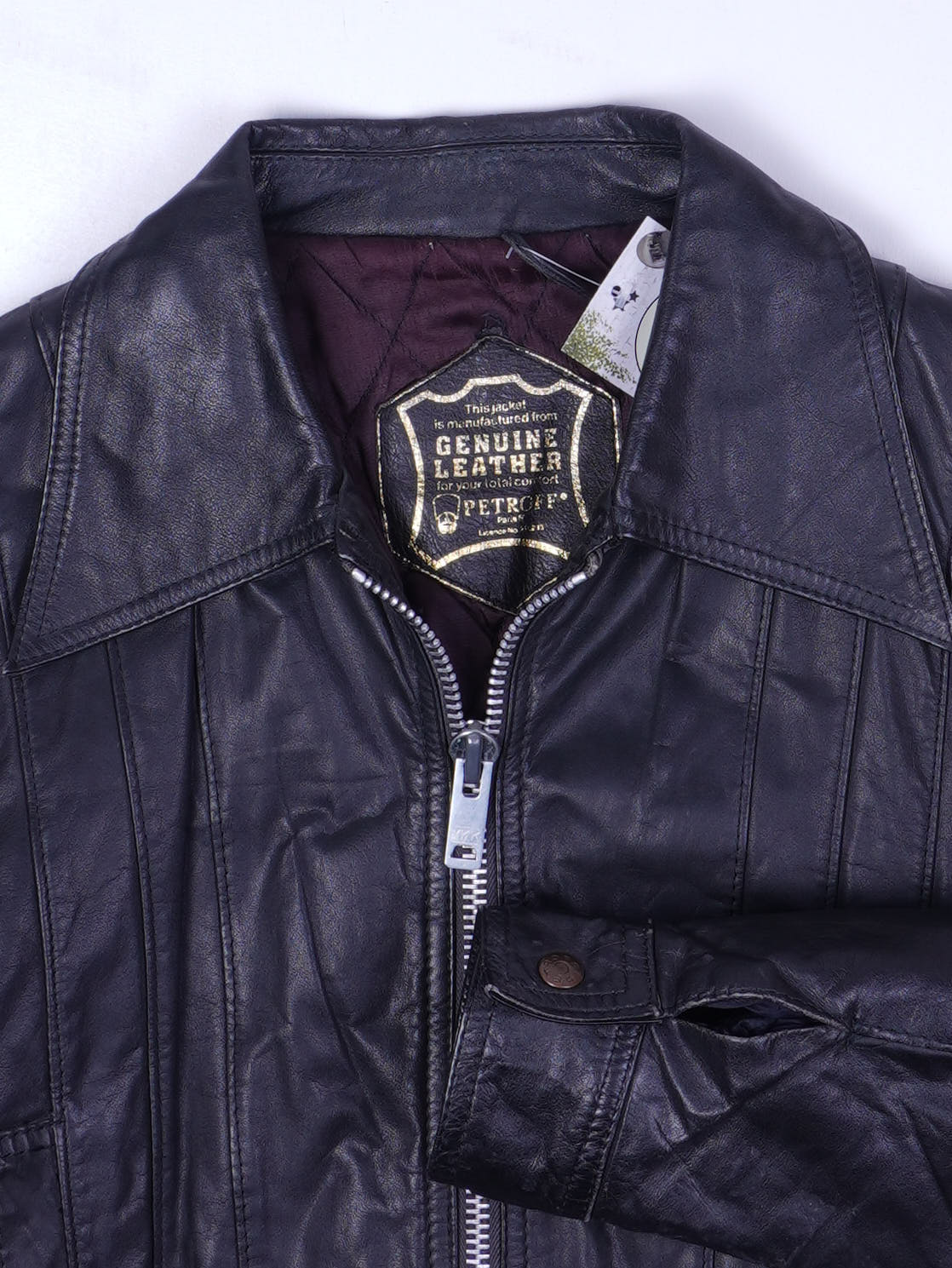 Vintage Lederjacke (M)