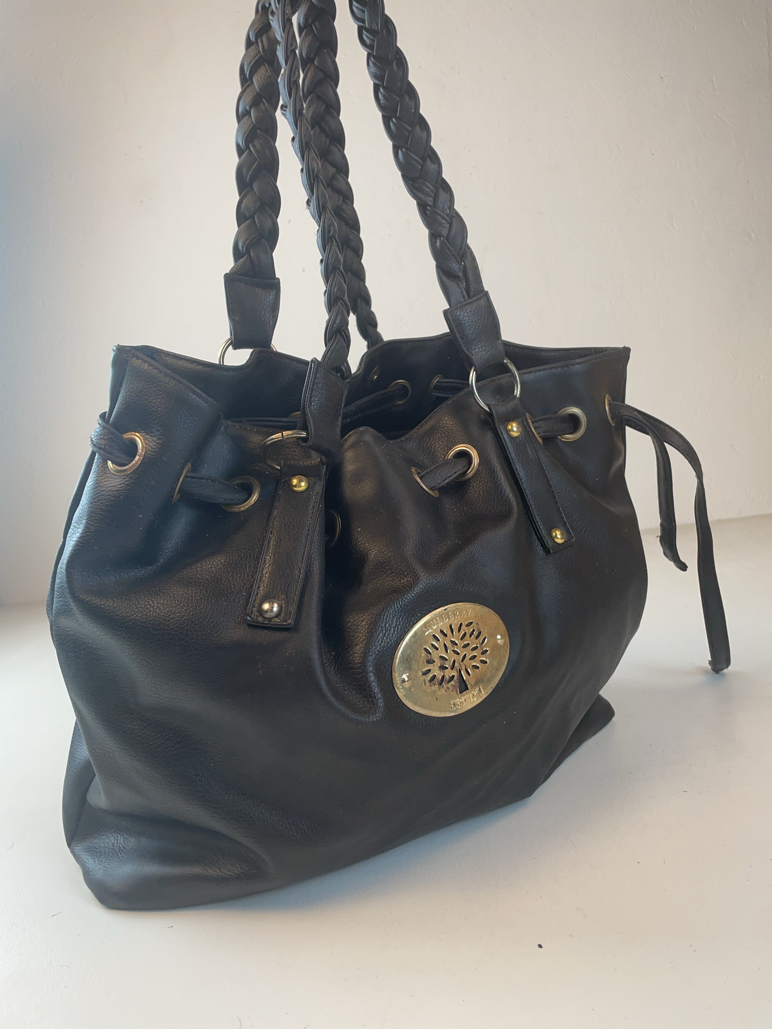 Mulberry Tree Beutel Tasche Schwarz Y2k