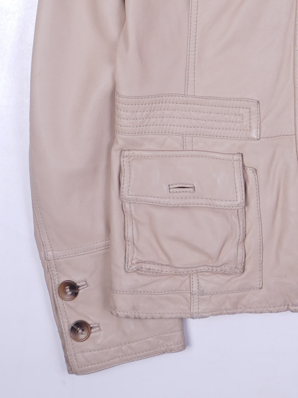 Vintage Lederjacke (S)