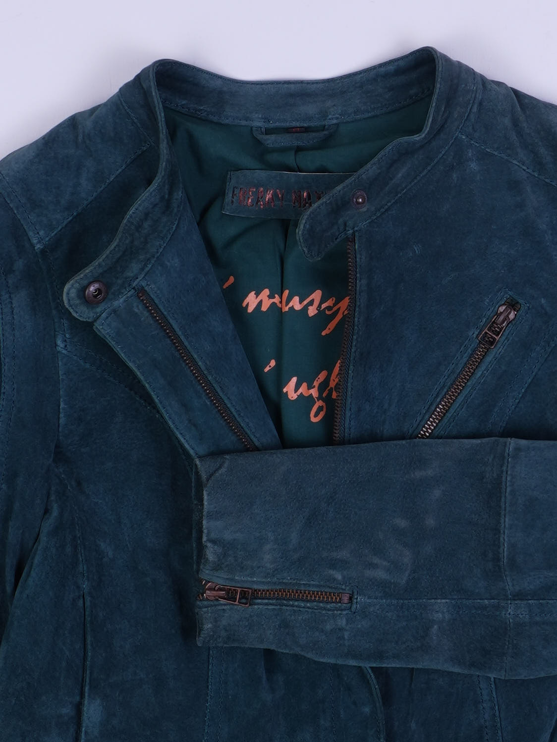 Vintage Lederjacke (S)