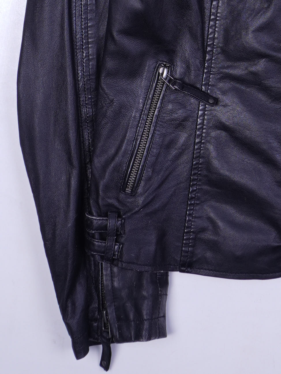 Vintage Lederjacke (S)