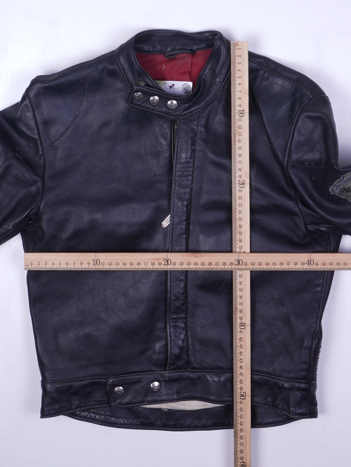 Vintage Lederjacke (XS)