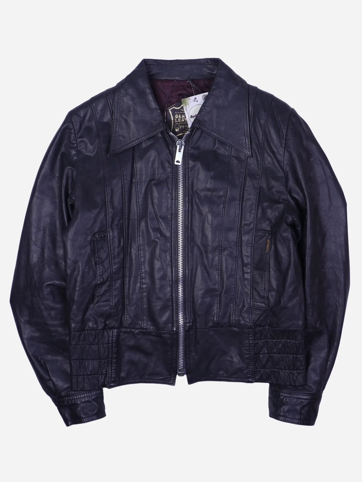 Vintage Lederjacke (M)