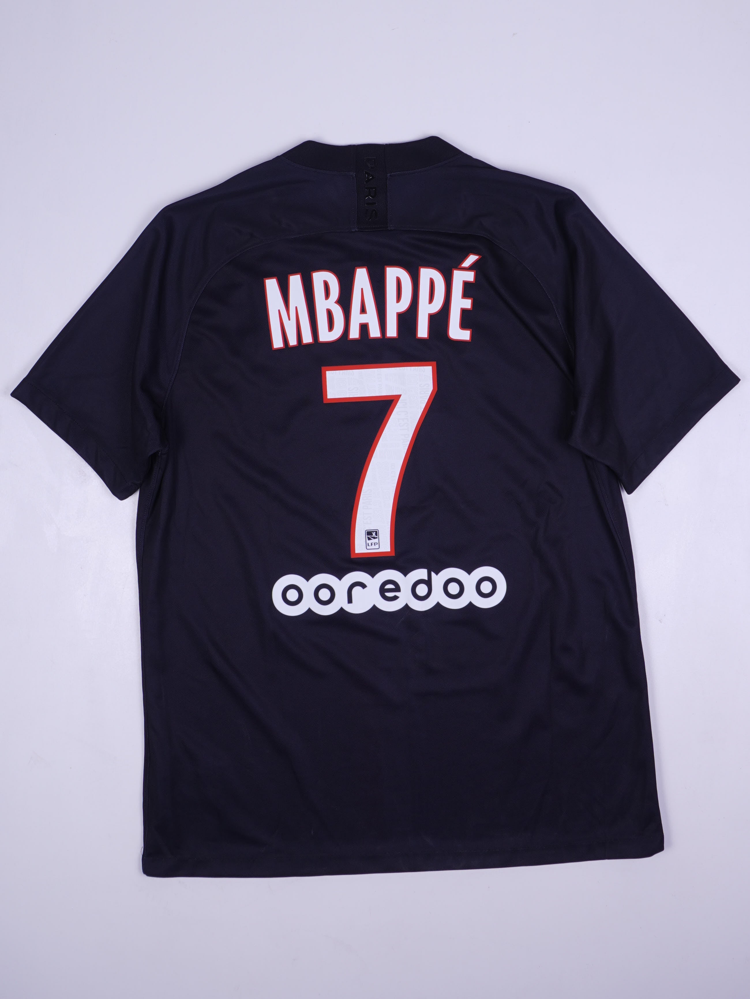 Vintage Paris Saint-germain Kylian Mbappé 7 2019/20 Viertes Trikot Trikot (L)