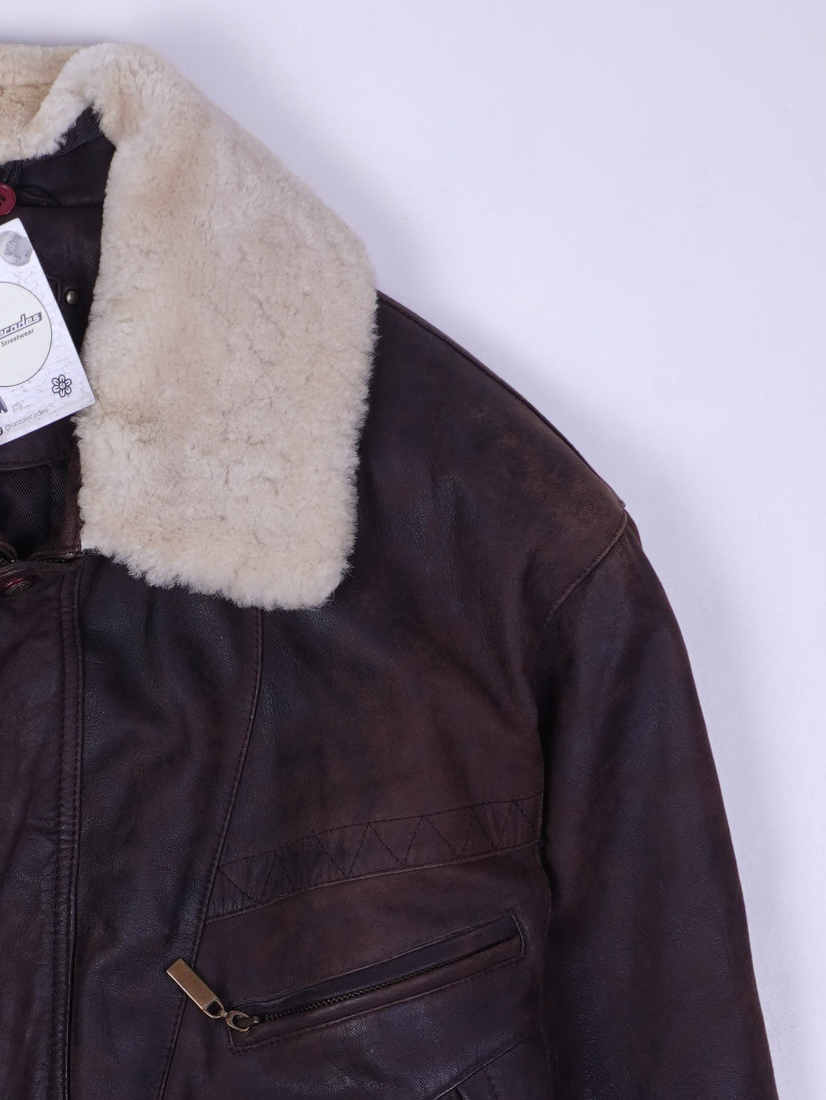 Vintage Lederjacke (XL)