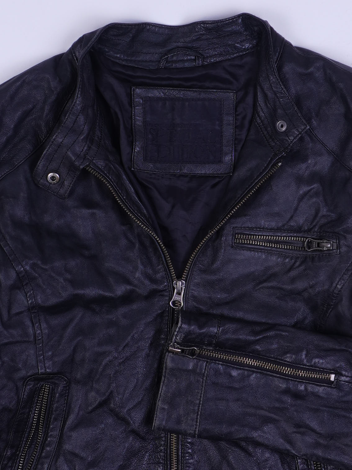 Vintage Lederjacke (S)