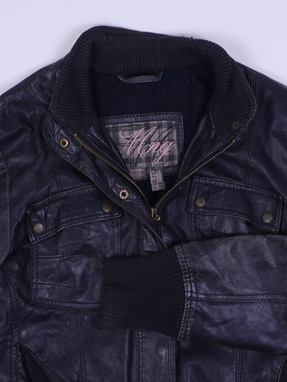 Vintage Lederjacke (S)