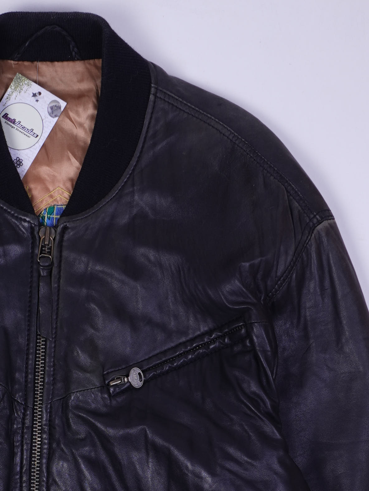 Vintage Lederjacke (XL)