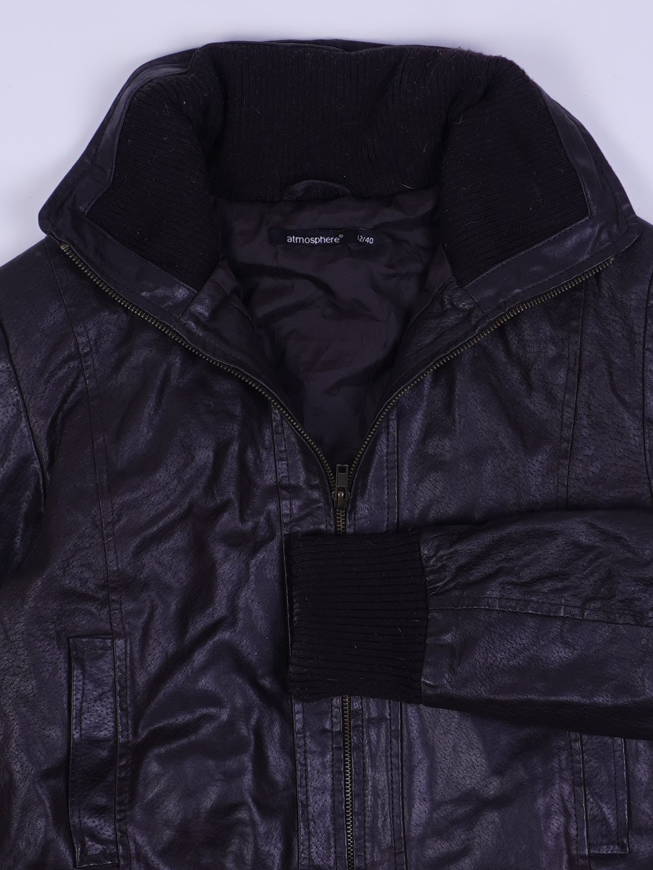 Vintage Lederjacke (XS)