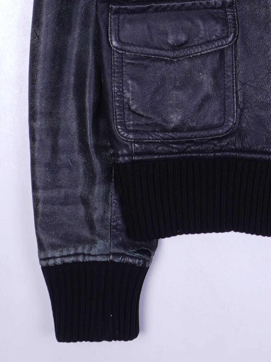 Vintage Lederjacke (S)