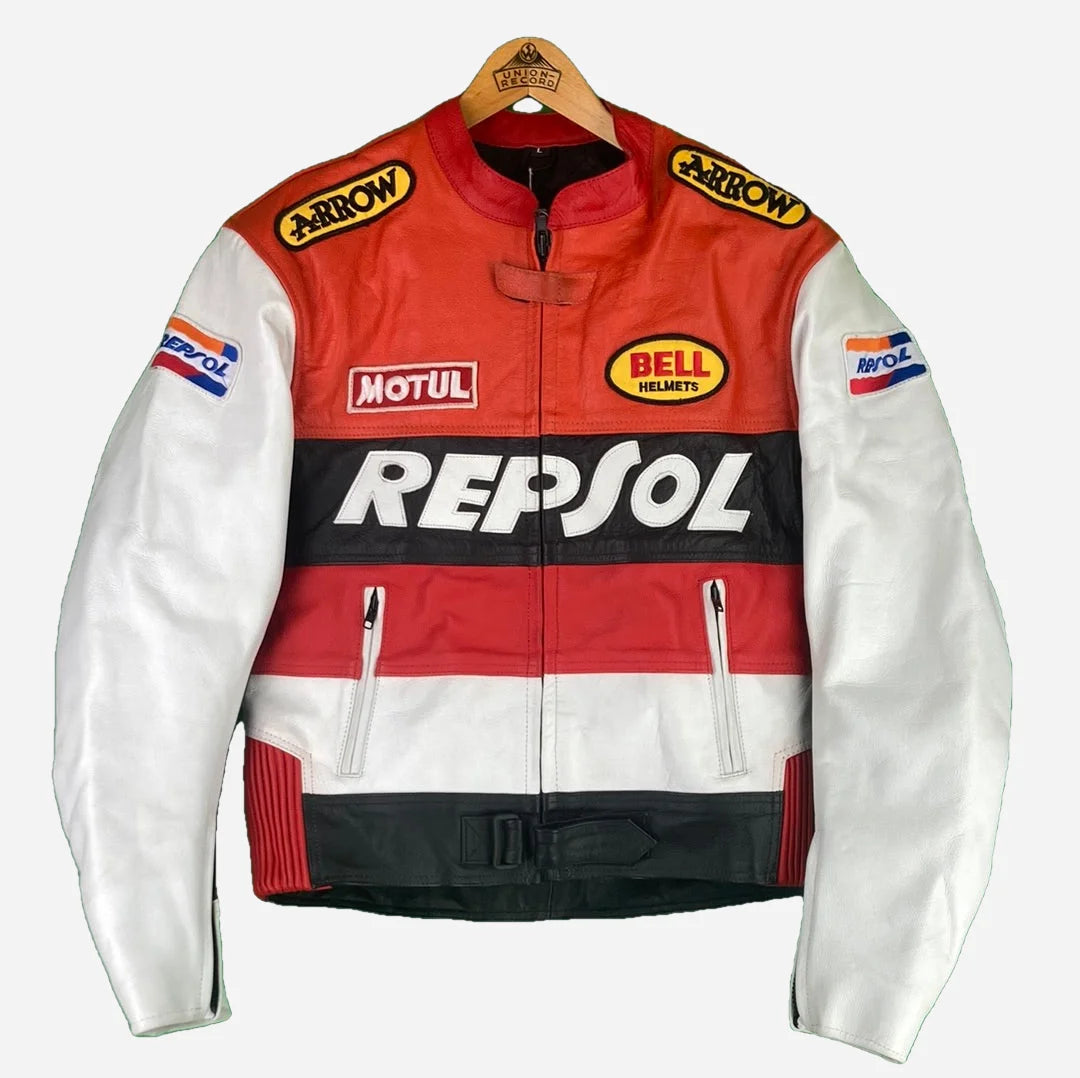 Repsol 2025 leather jacket