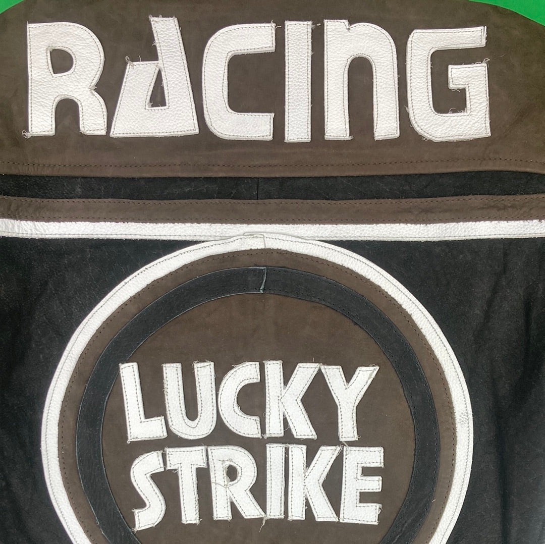 Lucky Strike Leather Racing Jacket (S)