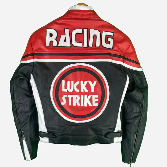 Lucky Strike Leather Racing Jacket (XS)