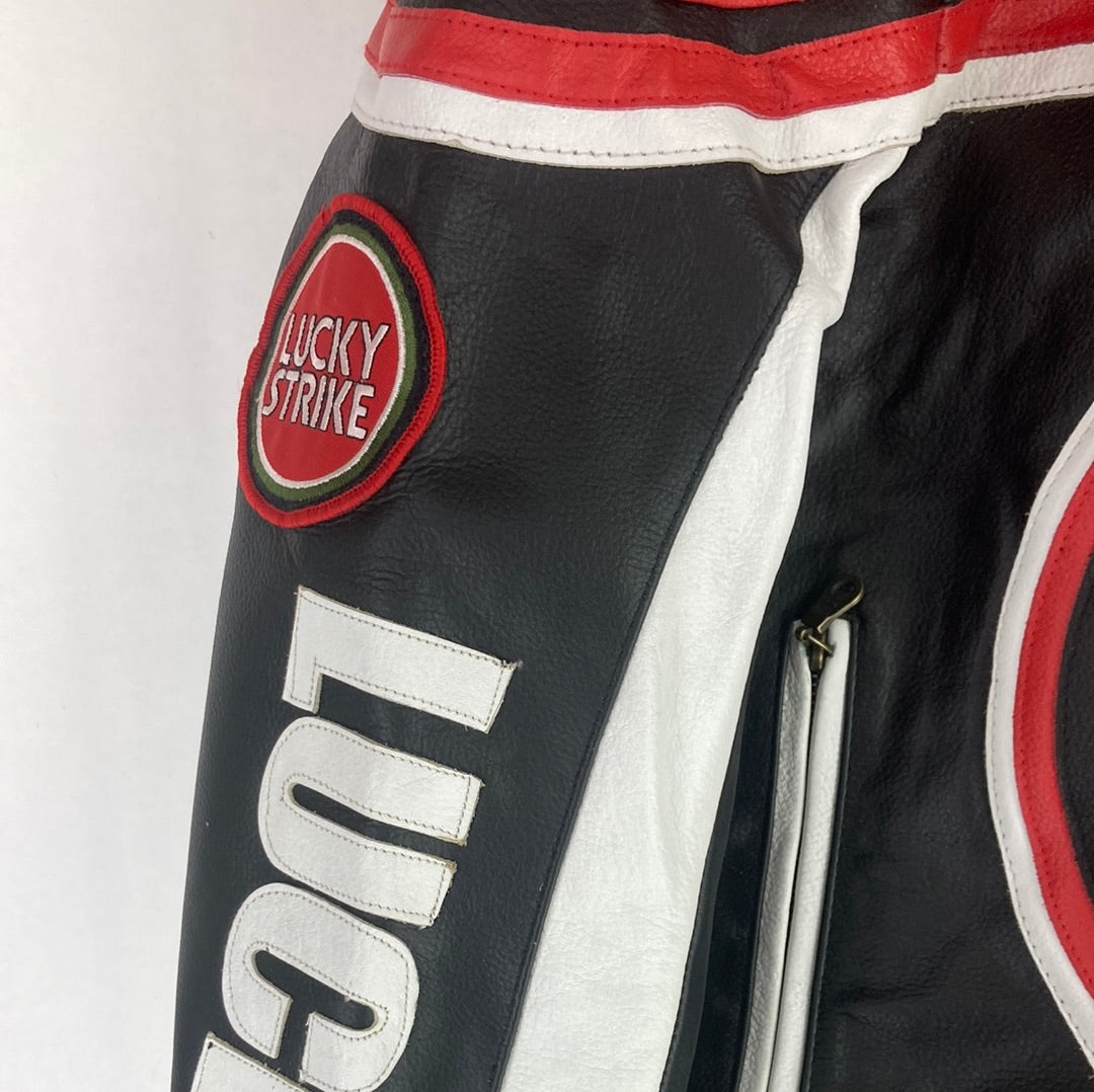 Lucky Strike Leather Racing Jacket (XS)