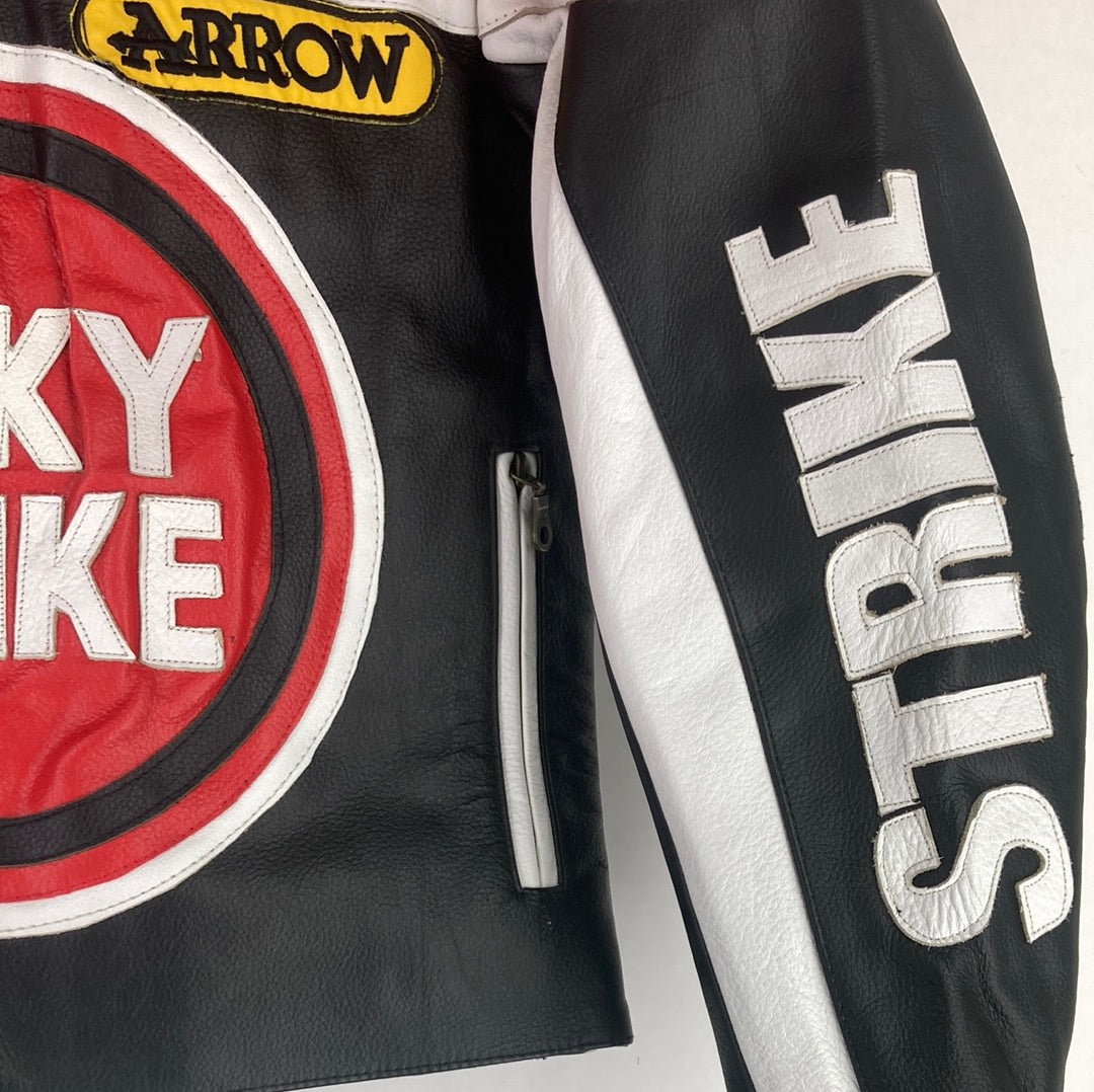 Lucky Strike Leather Racing Jacket (XS)