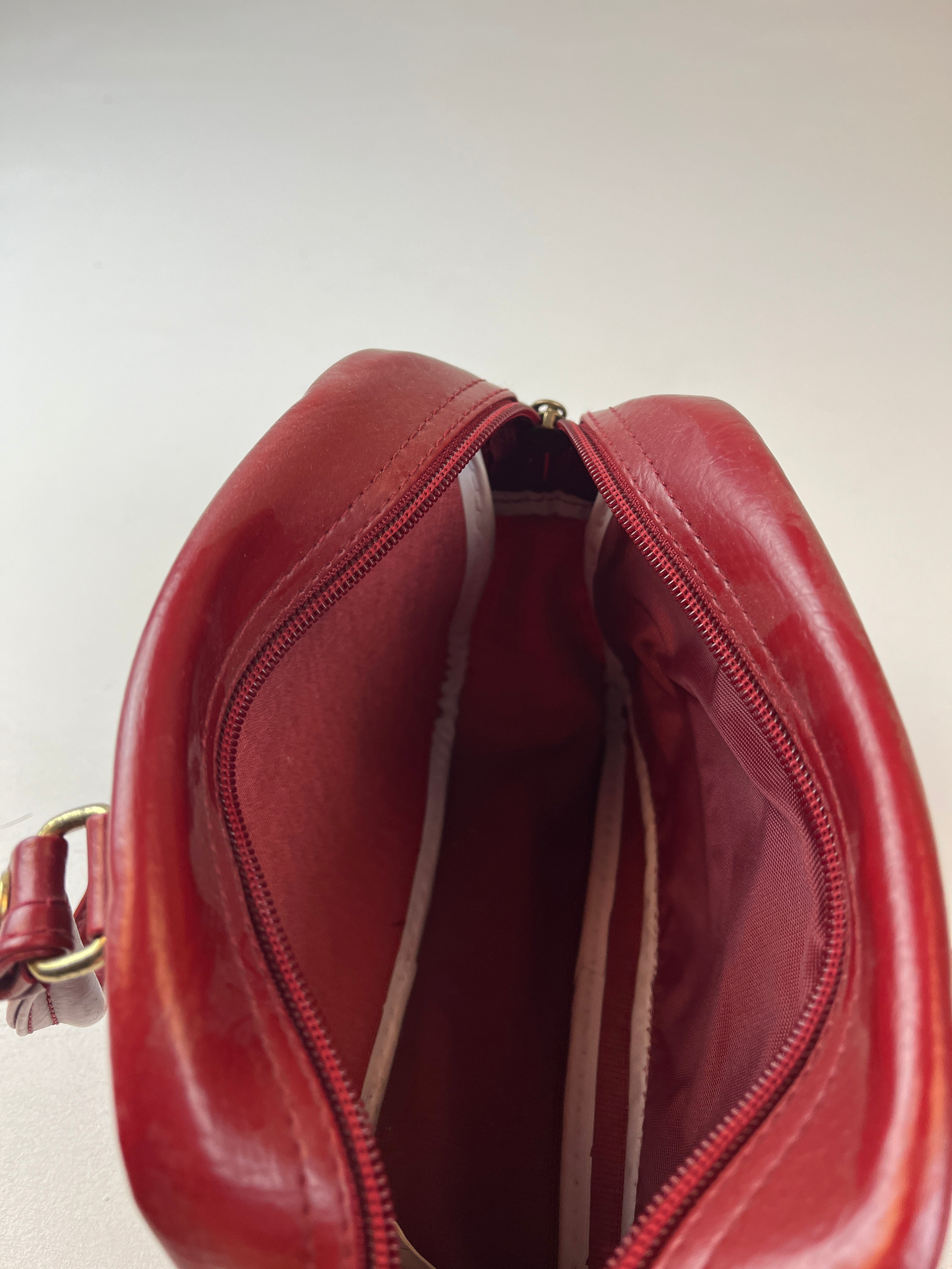 Puma Leder Tasche Rot