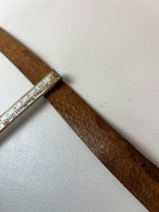Vintage Leder Gürtel Braun