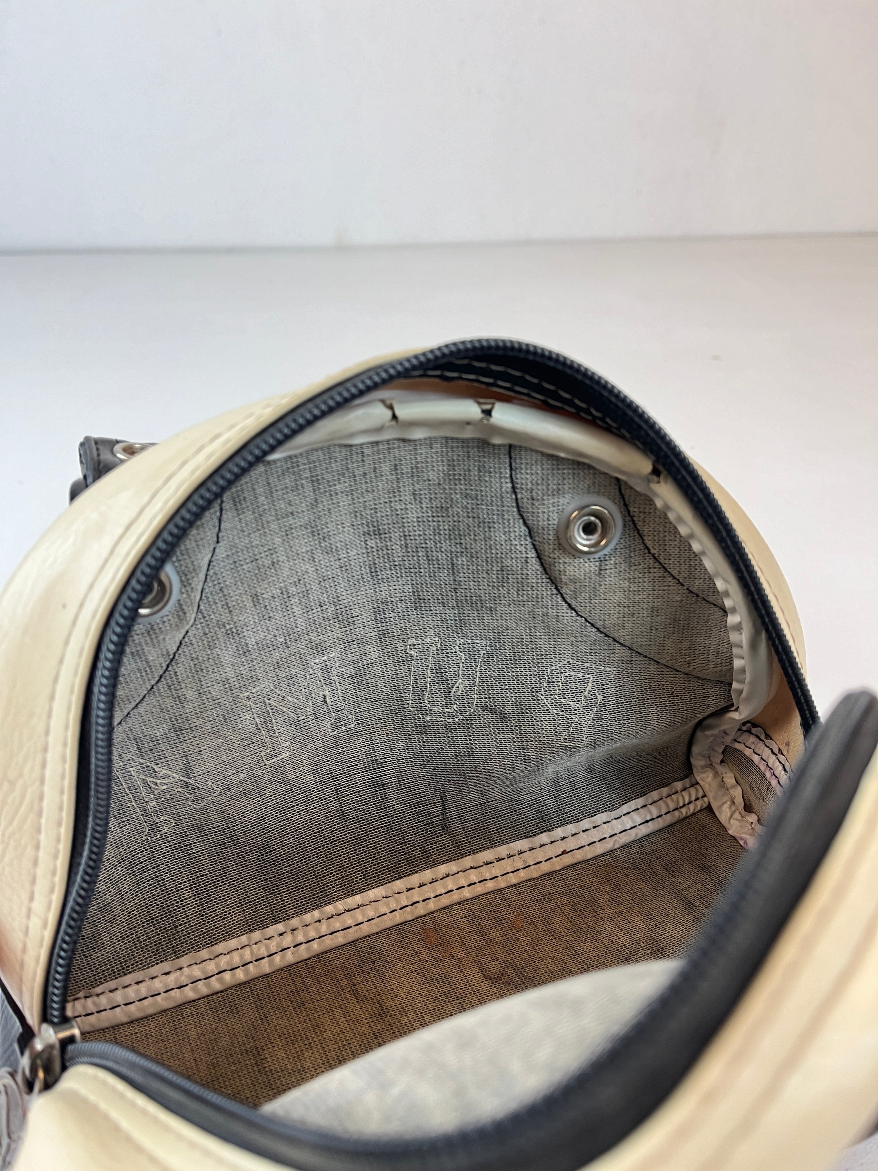 Puma Leder Tasche Schwarz