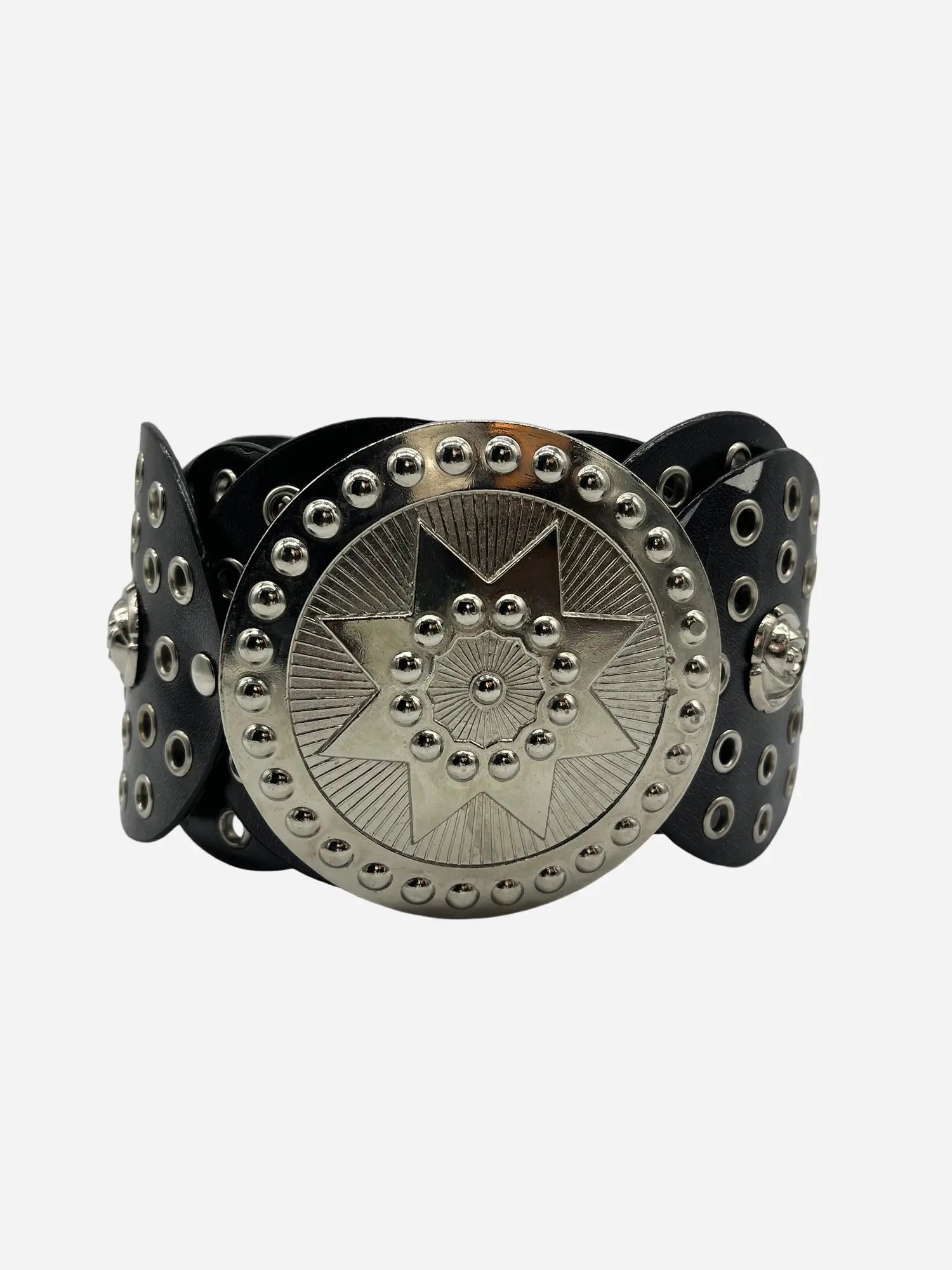 Vintage Y2K Gürtel Schwarz