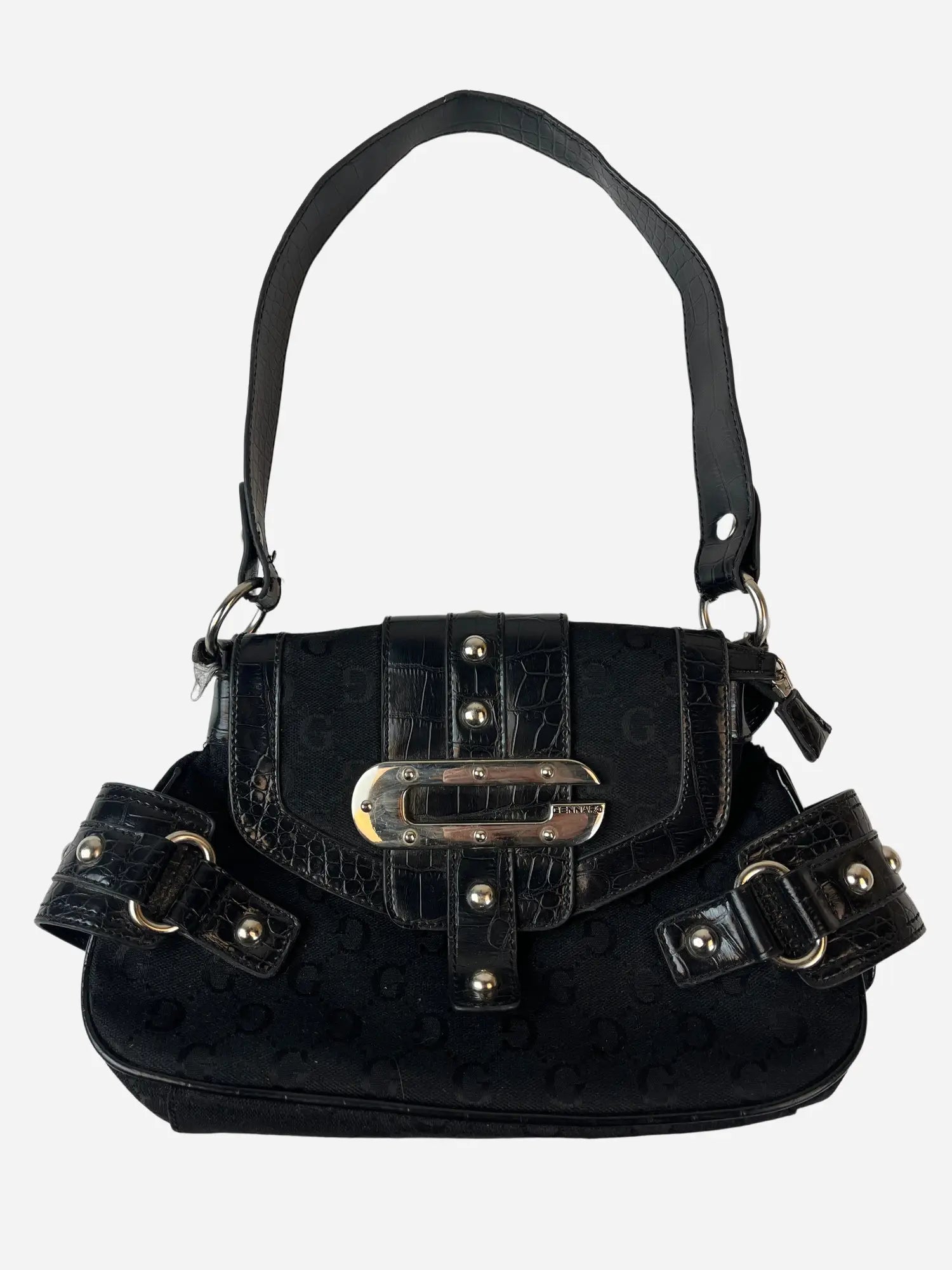 Vintage Y2K Tasche Schwarz