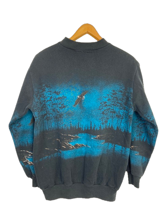 “Eagle” button sweater (S)