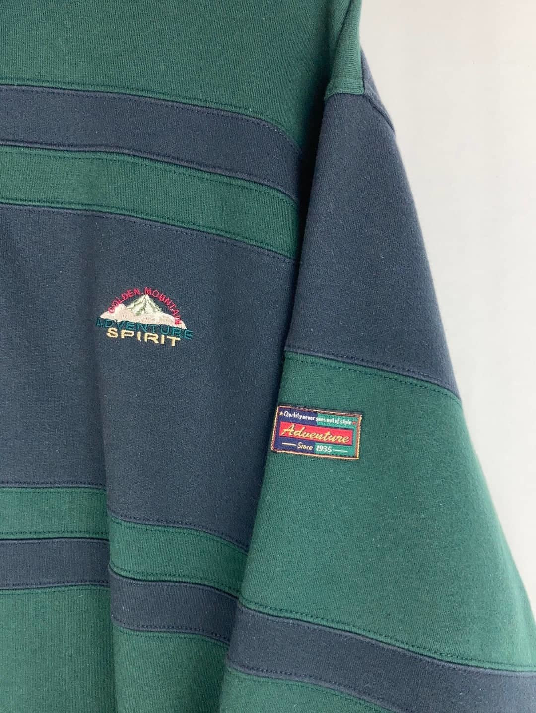 Golden Mountain Button Sweater (L)