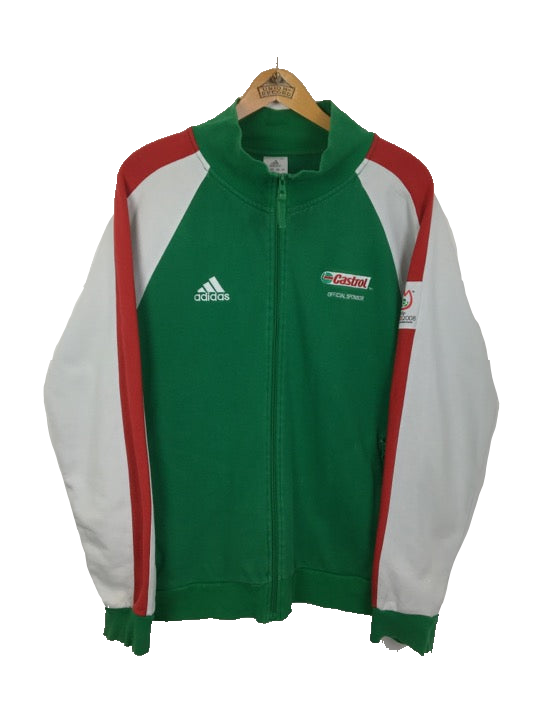 Adidas track jacket (L)